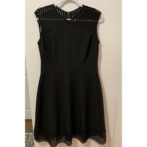 Tahari Black Sleeveless Dress